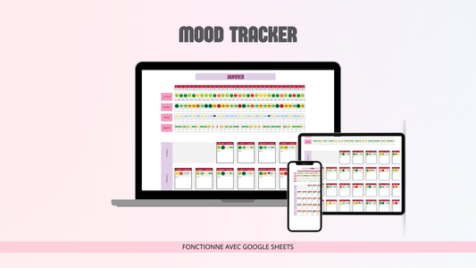 Mood Tracker 2025 (Google Sheets)