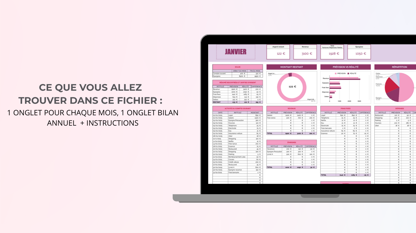 Budget Tracker (Google Sheets)