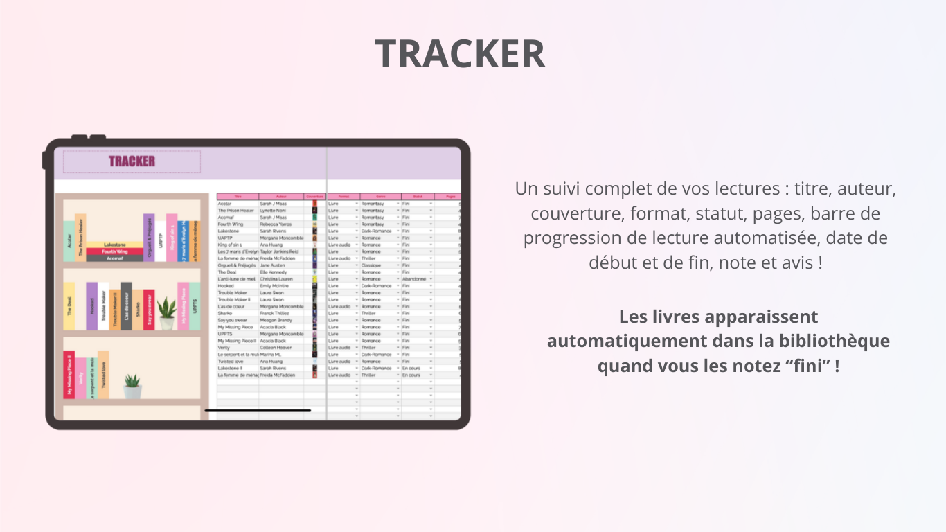 Book Tracker (Google Sheets)