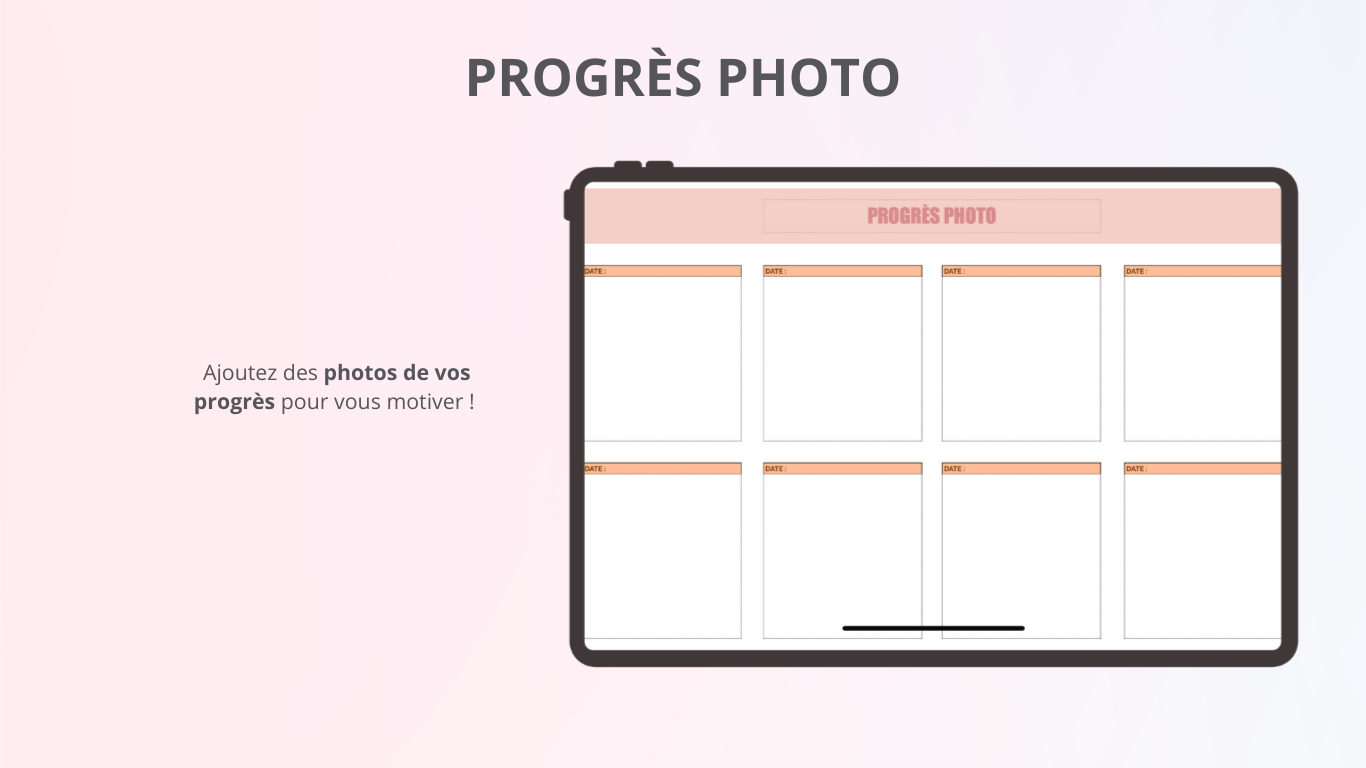 Tracker Perte de Poids & Exercices (Google Sheets)