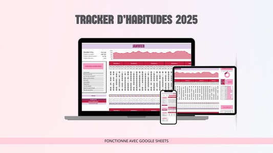 Tracker D'Habitudes - 2025 (Google Sheets)